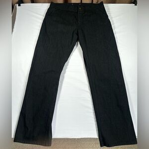 Scully Pants Mens 42x48 Black Trousers Button Fly Uniform Western‎ Cowboy USA